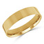5 MM Classic Mens Wedding Band in Yellow Gold (MDVBC0004-5MM-Y)