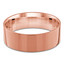 8 MM Classic Mens Wedding Band in Rose Gold (MDVBC0004-8MM-R)