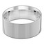 10 MM Classic Mens Wedding Band in White Gold (MDVBC0004-10MM-W)
