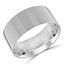 10 MM Classic Mens Wedding Band in White Gold (MDVBC0004-10MM-W)