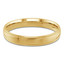 3 MM Milgrained Comfort Fit Classic Womens Wedding Band in Yellow Gold (MDVBC0005-3MM-Y)