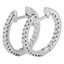 Inside Out Diamond Hoop Earrings | Majesty Diamonds