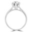 9/10 CT Round Diamond 6-Prong Solitaire Engagement Ring in 14K White Gold (MD220265)