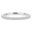 1/4 CTW Round Diamond 3/4 Way Semi-Eternity Anniversary Wedding Band Ring in 14K White Gold (MD220348)