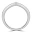1/4 CTW Round Diamond Tiara Semi-Eternity Anniversary Wedding Band Ring in 14K White Gold (MDR220205)