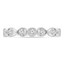 1/4 CTW Round Diamond Vintage Infinity Semi-Eternity Anniversary Wedding Band Ring in 18K White Gold (MDR220222)