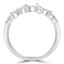 1/2 CTW Marquise Diamond Floral Cocktail Ring in 18K White Gold (MDR220225)