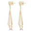 1 3/5 CTW Round Diamond Drop/Dangle Earrings in 18K Yellow Gold (MDR220230)