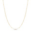 Beads by the Yard Beaded Chain Necklace in 14K Yellow Gold (MDR220249)