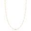 Beads by the Yard Beaded Chain Necklace in 14K Yellow Gold (MDR220250)