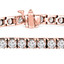 4 1/3 CTW Round Diamond Tennis Bracelet in 14K Rose Gold (MD230221)