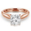 Round Diamond Solitaire Engagement Ring in Rose Gold (MVS0009-R)