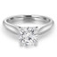 Round Diamond Solitaire Engagement Ring in White Gold (MVS0009-W)