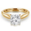 Round Diamond Solitaire Engagement Ring in Yellow Gold (MVS0009-Y)