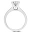 Princess Diamond Solitaire Engagement Ring in White Gold (MVS0012-W)