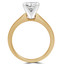 Princess Diamond Solitaire Engagement Ring in Yellow Gold (MVS0012-Y)