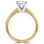 Princess Diamond Solitaire Engagement Ring in Yellow Gold (MVS0018-Y)
