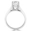 Round Diamond Solitaire Engagement Ring in White Gold (MVS0042-W)