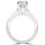 Round Diamond Solitaire Engagement Ring in White Gold (MVS0044-W)