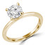 Round Diamond Solitaire Engagement Ring in Yellow Gold (MVS0270-Y)
