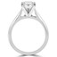 Princess Diamond Solitaire Engagement Ring in White Gold (MVSS0008-W)