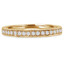 Round Diamond Semi-Eternity Wedding Band Ring in Yellow Gold (MVSXB0012-Y)