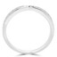 Round Diamond Semi-Eternity Wedding Band Ring in White Gold (MVSXB0018-W)