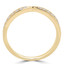 Round Diamond Semi-Eternity Wedding Band Ring in Yellow Gold (MVSXB0018-Y)