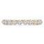Round Diamond Semi-Eternity Wedding Band Ring in Yellow Gold (MVSXB0054-Y)