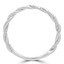 No Stone Wedding Band Ring in White Gold (MVSXB0059-W)