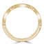 Round Diamond 3/4 Way Semi-Eternity Wedding Band Ring in Yellow Gold (MVSXB0074-Y)