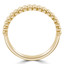 Round Diamond Semi-Eternity Wedding Band Ring in Yellow Gold (MVSXB0076-Y)