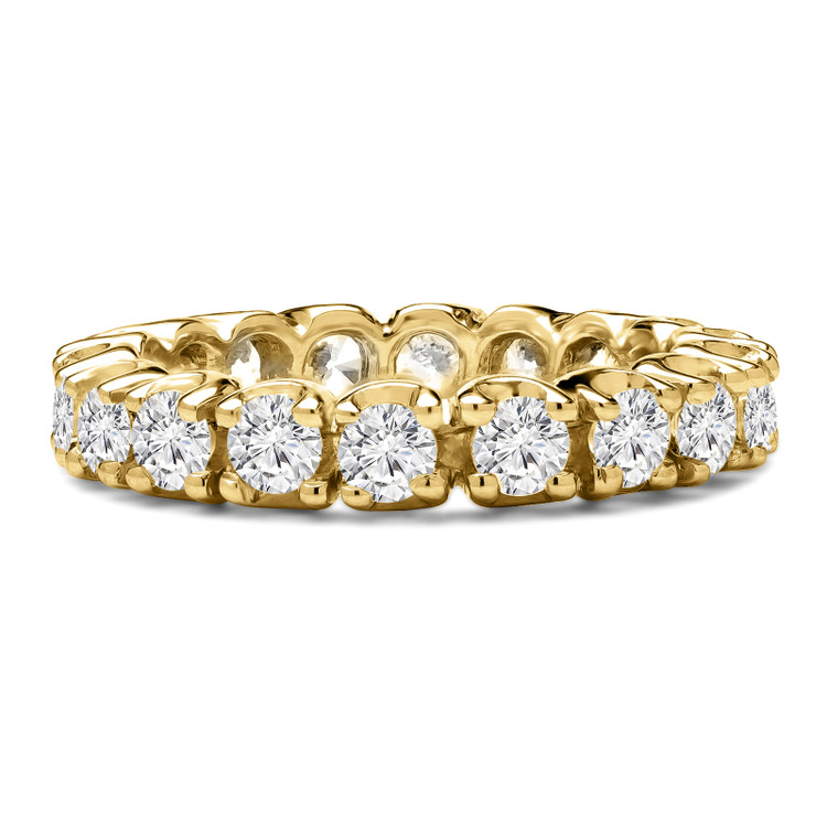 1 3/5 - 2 CTW Full Eternity Round Diamond Anniversary Wedding Band Ring in Yellow Gold (MVSAR0001-Y)
