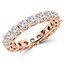 2 3/4 - 3 3/8 CTW Full Eternity Round Diamond Anniversary Wedding Band Ring in Rose Gold (MVSAR0008-R)