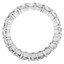 1 1/2 - 1 9/10 CTW Full Eternity Round Diamond Anniversary Wedding Band Ring in White Gold (MVSAR0009-W)
