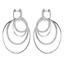 1 1/2 CTW Round Diamond Drop/Dangle Earrings in 14K White Gold (MD120109)