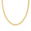 Hollow Miami Cuban Box Lock Chain Necklace in Yellow Gold  (MDVSC0031)