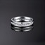 1/3 CTW Round White Cubic Zircronia Channel Set Eternity Anniversary Wedding Band Ring in 0.925 White Sterling Silver (MDS230011)