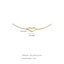 Heart Chain Yellow Gold Plated Bracelet in 0.925 Sterling Silver (MDS230037)