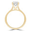 2 1/20 CT Round Diamond 4-Prong Solitaire Engagement Ring in 18K Yellow Gold (MD240041)