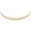 Hollow Gold Bar Chain Bracelet in 14K Yellow Gold (MDR230041)