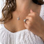 2 CTW Princess Diamond Vintage Three-Stone Engagement Ring in 14K White Gold (MD240123)