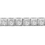 1 3/5 CTW Round Lab Created Diamond Tennis Bracelet in 14K White Gold (MD240283)