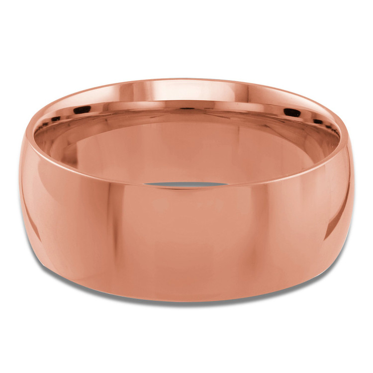 7 MM Comfort Fit Classic Womens Wedding Band in Rose Gold (MDVBC0001-7MM-R)