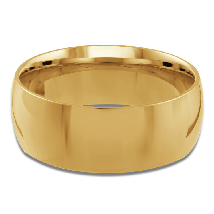 7 MM Comfort Fit Classic Mens Wedding Band in Yellow Gold (MDVBC0002-7MM-Y)