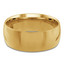 8 MM Comfort Fit Classic Mens Wedding Band in Yellow Gold (MDVBC0002-8MM-Y)
