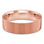 6 MM Classic Womens Wedding Band in Rose Gold (MDVBC0003-6MM-R)