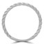 No Stone Wedding Band Ring in White Gold (MVSXB0060-W)