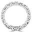 1 1/2 - 1 9/10 CTW Full Eternity Round Diamond Anniversary Wedding Band Ring in White Gold (MVSAR0005-W)