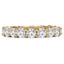2 3/4 - 3 3/8 CTW Full Eternity Round Diamond Anniversary Wedding Band Ring in Yellow Gold (MVSAR0008-Y)